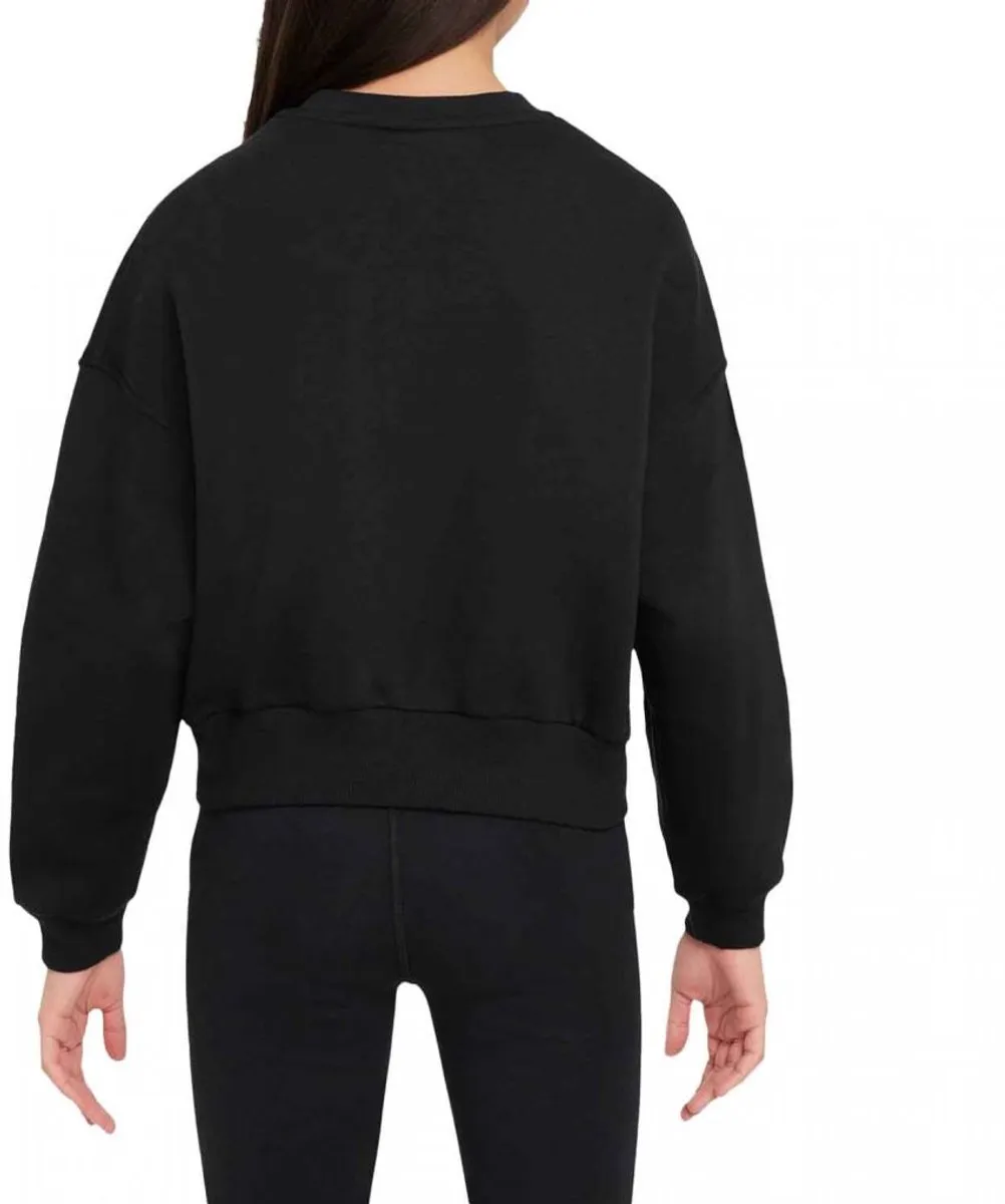 Nike Sportswear Club Fleece Sweater Zwart - Maat S