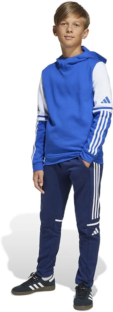Adidas Squadra 25 Hoodie - 7-8 jaar - Team Royal Blue/Wit