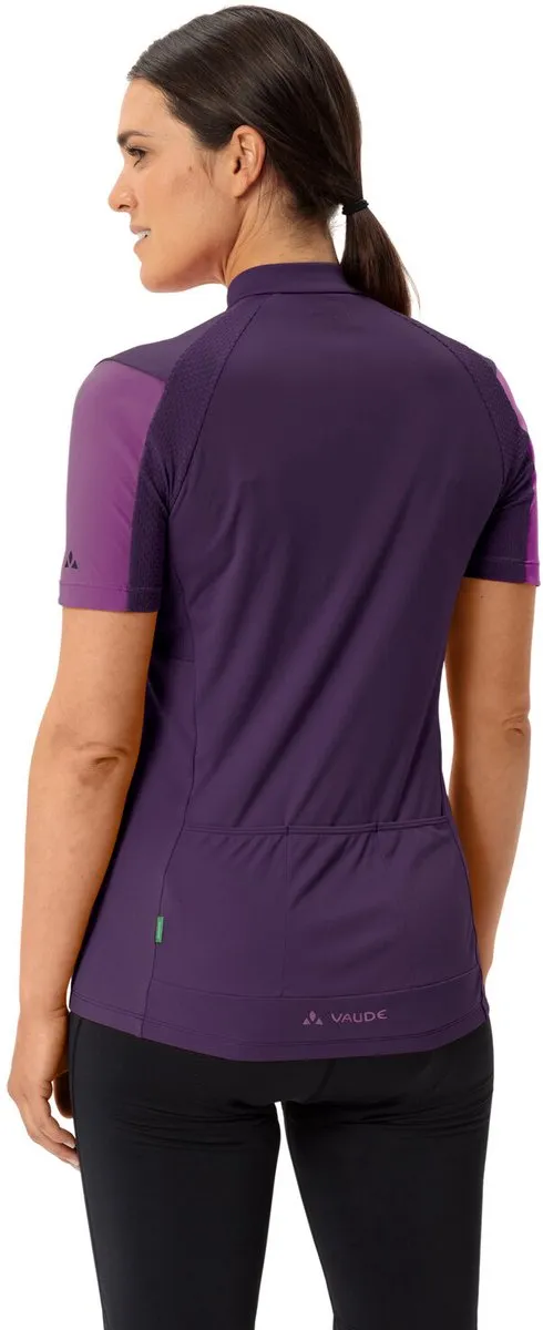 Vaude Women's Matera HZ Tricot Sporttrui - Eggplant - afbeelding 6 van 6