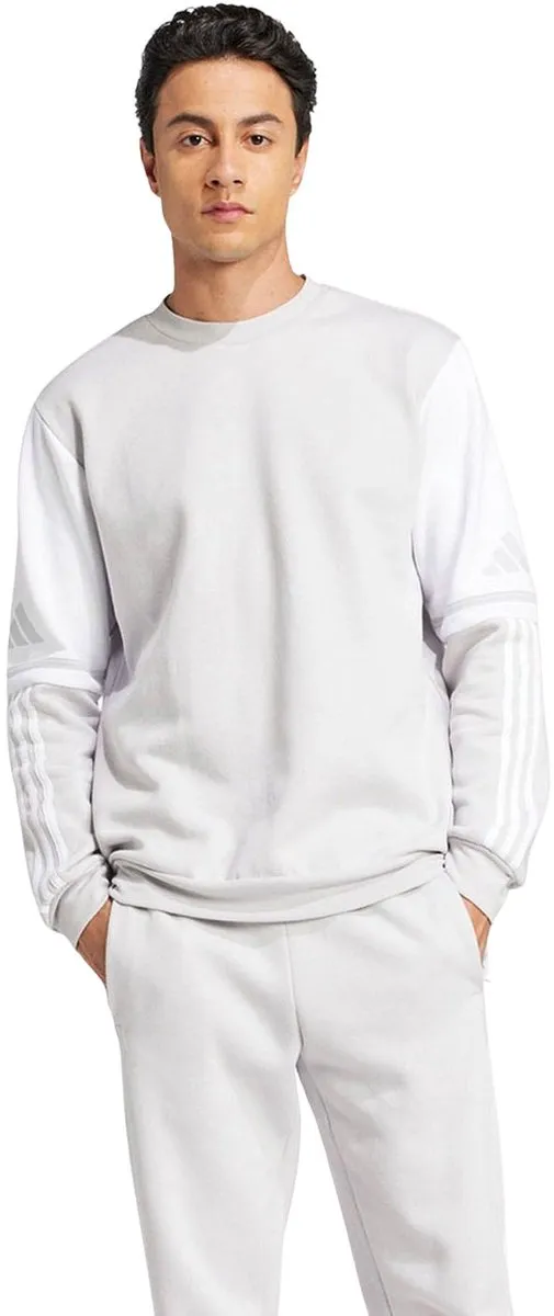 adidas Squadra 25 Sweater - Heren S - Lichtgrijs/Wit