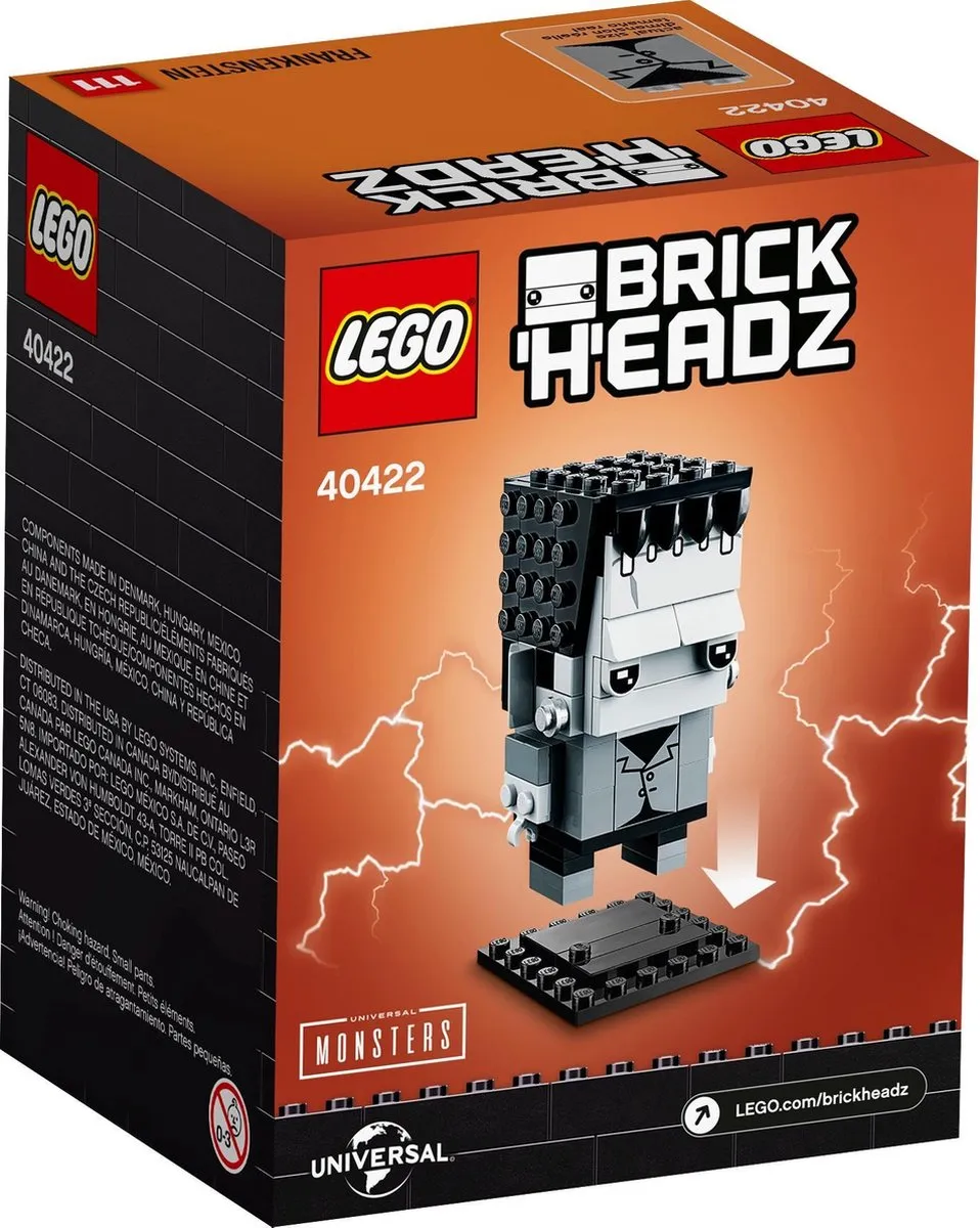 LEGO BrickHeadz 40422 Frankenstein - 108 Stukken - afbeelding 2 van 6