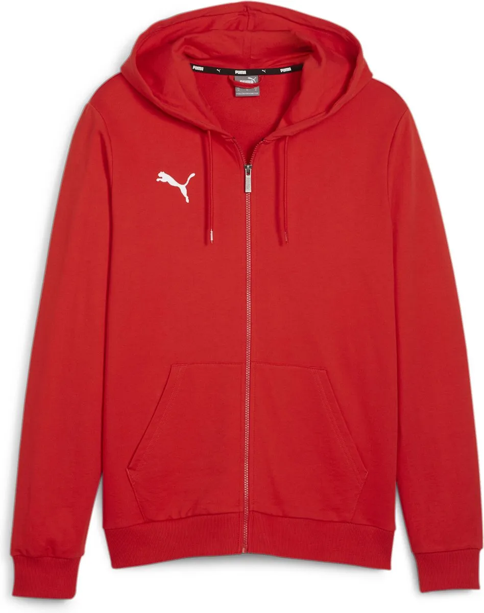 PUMA TeamGOAL Heren Sweatshirt met Capuchon - Rood