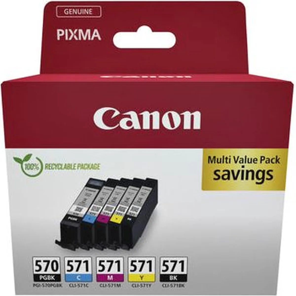 Canon PGI-570/CLI-571 Inktcartridge - 50ml Multicolor