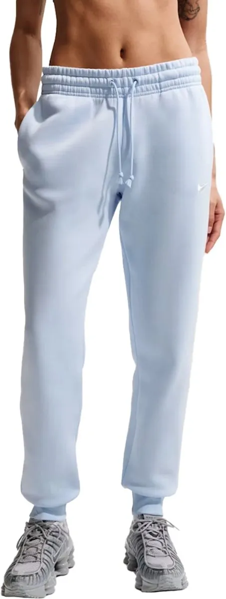 Nike Phoenix Fleece Joggingbroek Dames M38 - Blauw