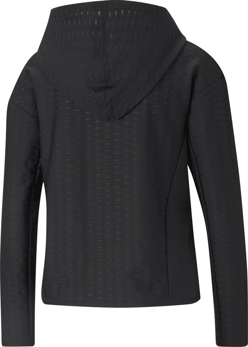 PUMA Train Flawless Pullover Hoodie Vrouwen - Zwart - Maat S