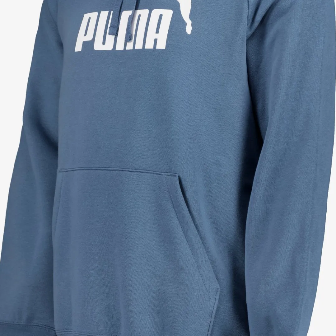 PUMA ESS No. 1 Logo Hoodie - Large Dark Indigo