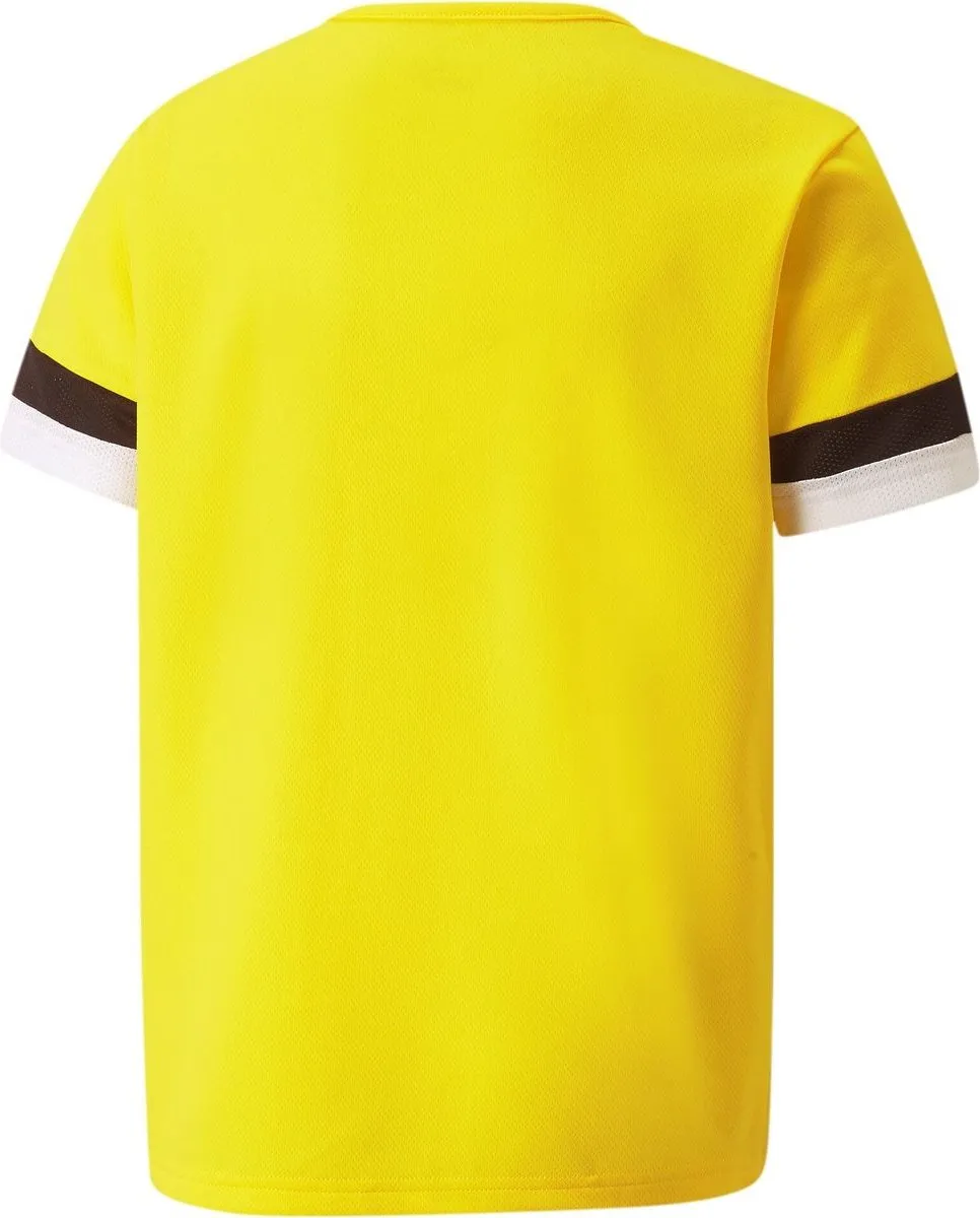 PUMA Teamrise Shirt Kinderen - Geel - Maat 128