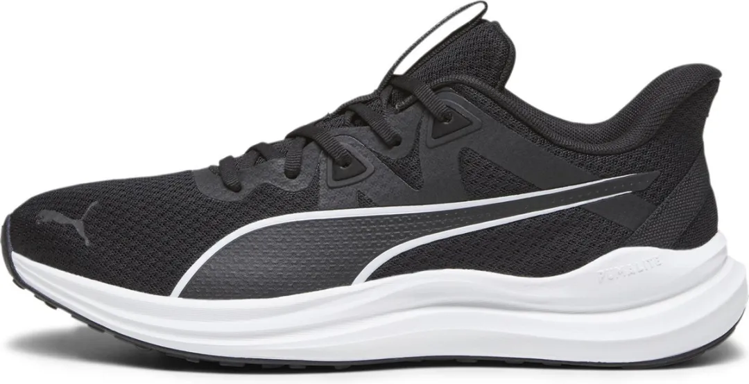 PUMA Reflect Lite Sportschoenen 44.5 - Zwart/Wit