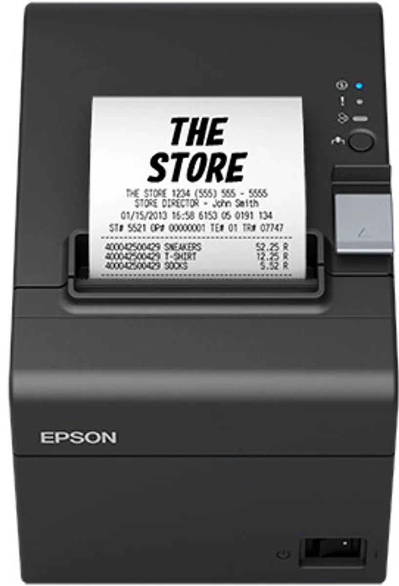 Epson TM-T20III Ticketprinter - 203 dpi - 250 mm/s - Zwart