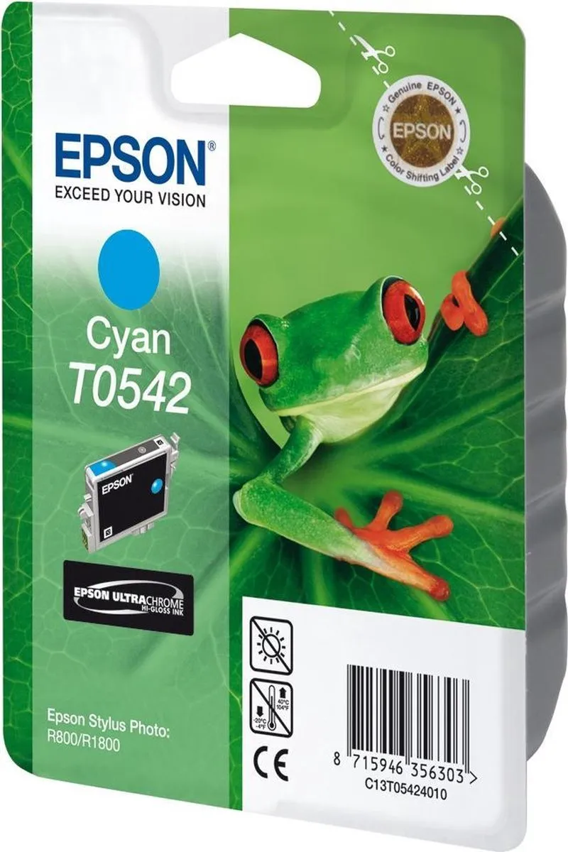 Epson T0542 Cyaan Inktcartridge