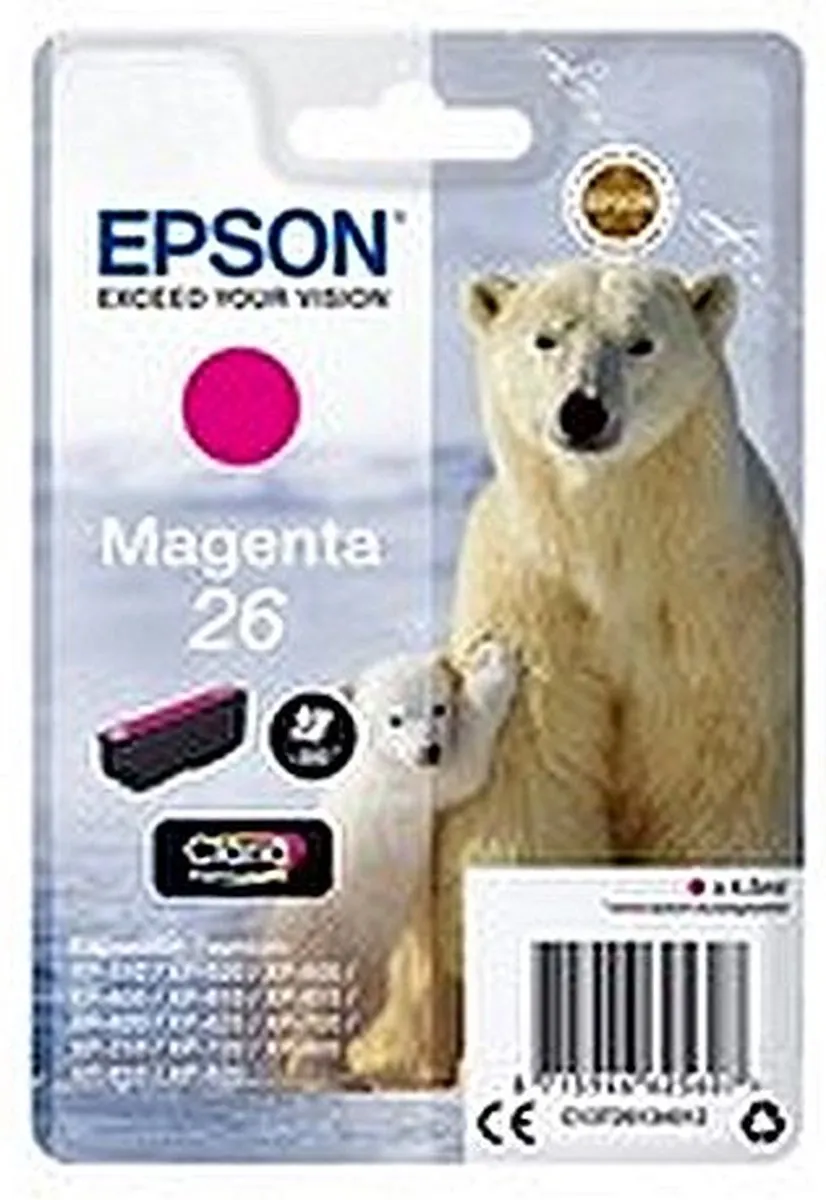 Epson T2613 Magenta Inktcartridge - 4,5ml
