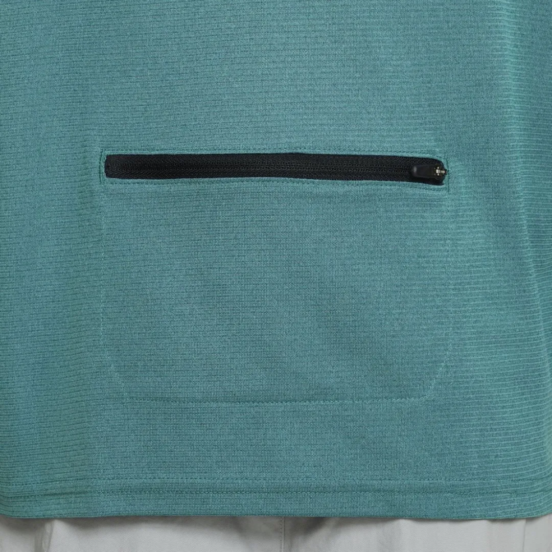 Nike Dri-FIT Poly+ Trainingssweater Junior DQ9024-381 - Maat 140 - Aqua/Grijs