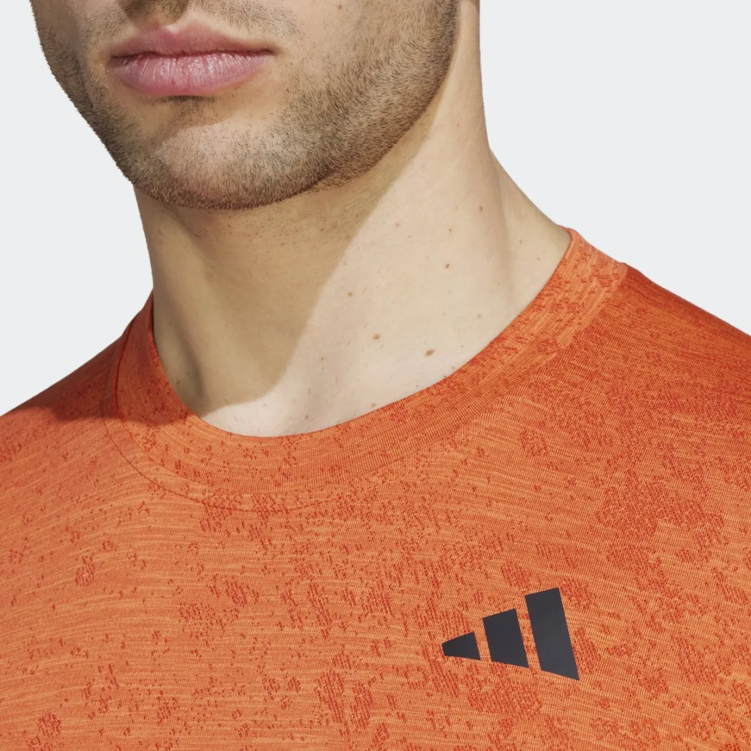 adidas Performance Tennis FreeLift T-shirt HT6995 - Rood S - afbeelding 6 van 6