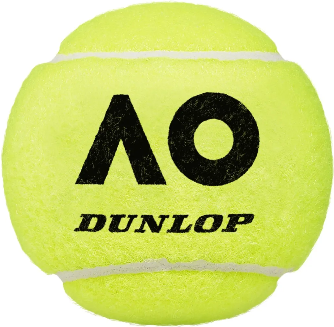 Dunlop Australian Open Tennisballen - 8 Stuks - afbeelding 6 van 6