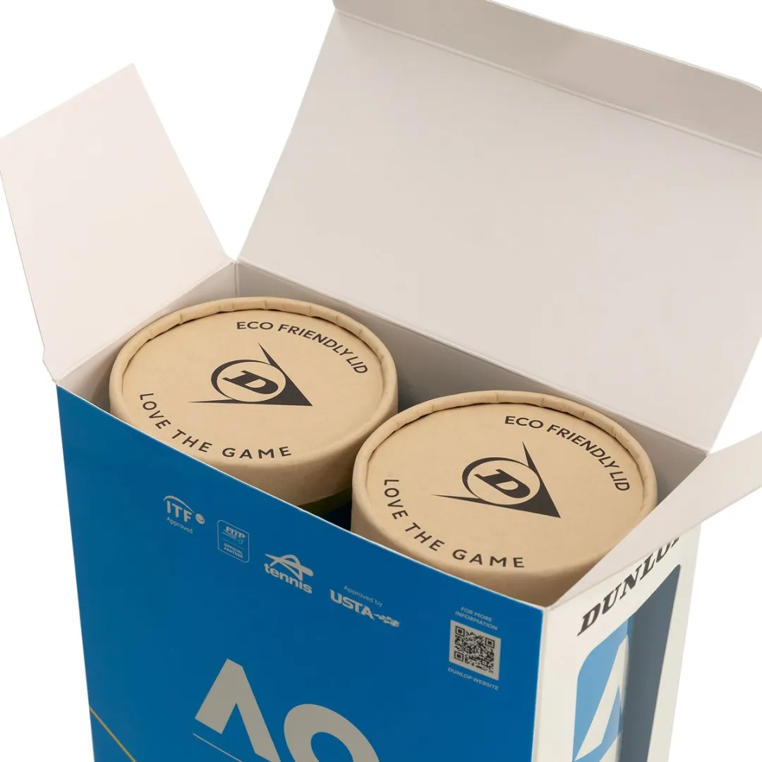 Dunlop Australian Open Tennisballen - 8 Stuks