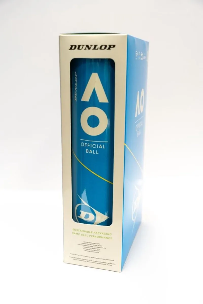 Dunlop Australian Open Tennisballen - 8 Stuks