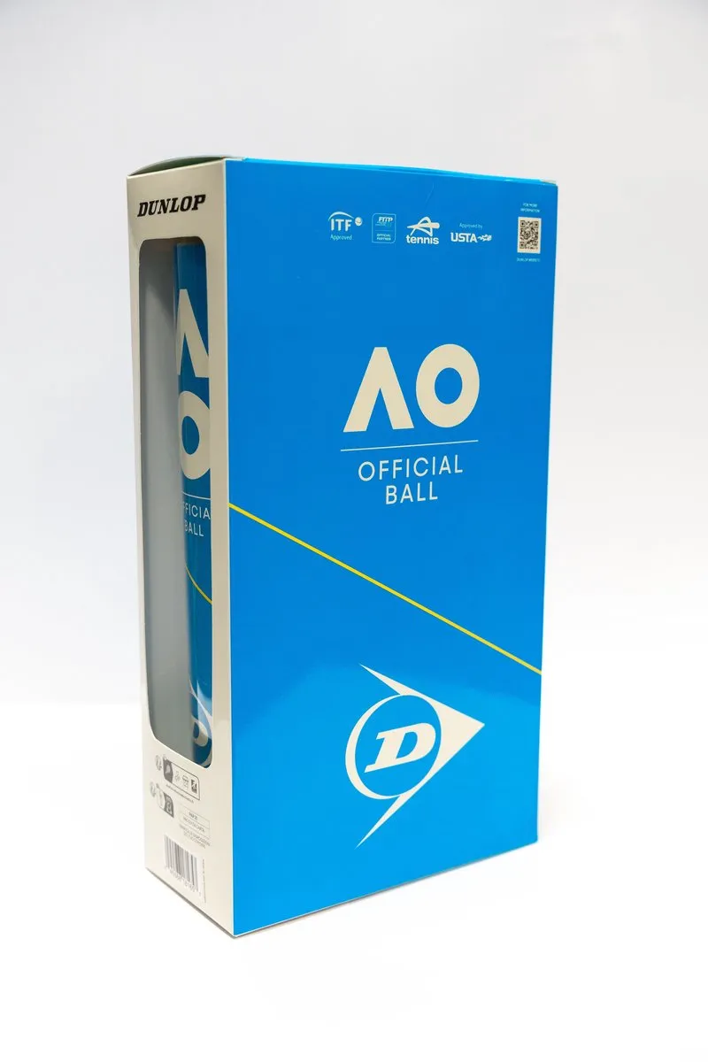 Dunlop Australian Open Tennisballen - 8 Stuks