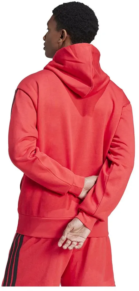 Adidas Essentials Fleece Hoodie JE6298 - Heren - Rood