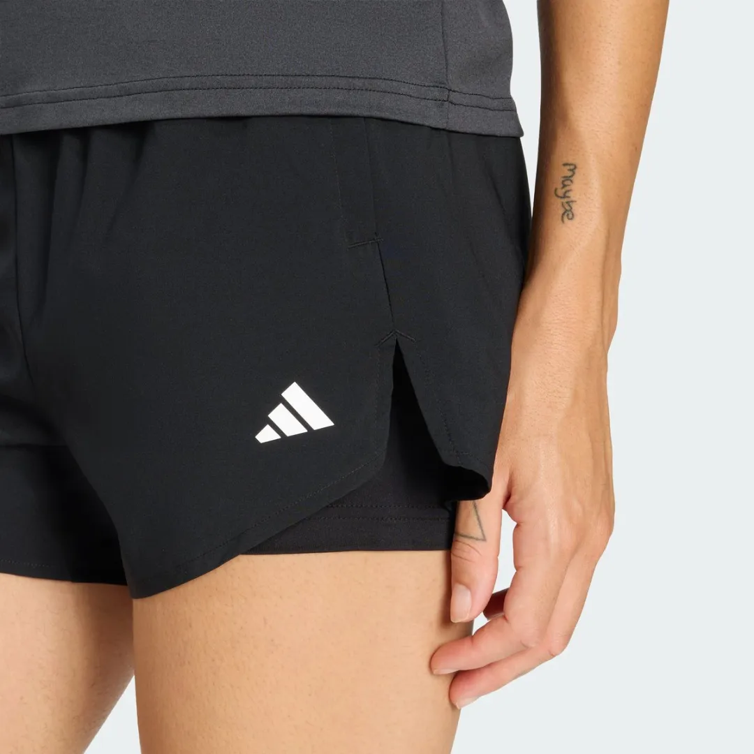 Adidas Performance Workout Essentials 2In1 Short KB1242 - L - Zwart