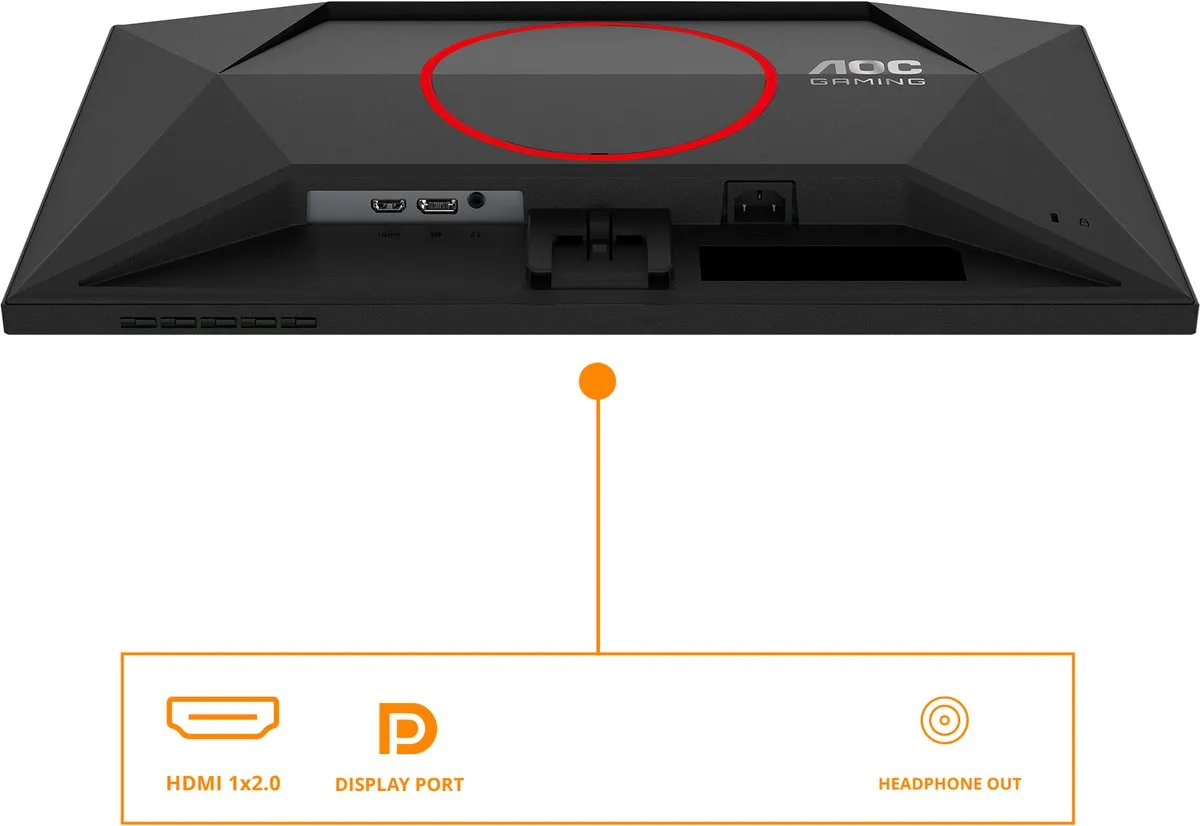 AOC G4 Q24G4RE Gaming Monitor 24" - 180Hz QHD IPS