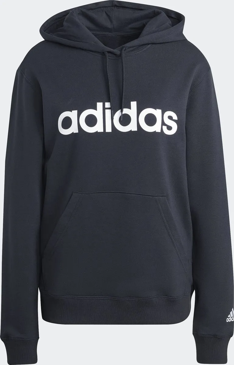 adidas Essentials Linear Hoodie IC4426 - Zwart