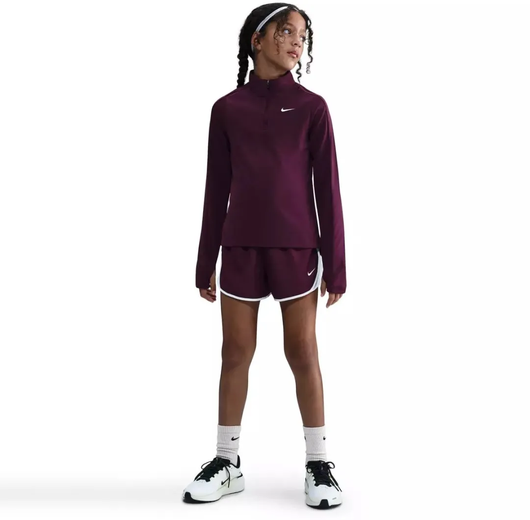 Nike Dir-fit Long-sleeve Hardloopshirt 170 - Rood