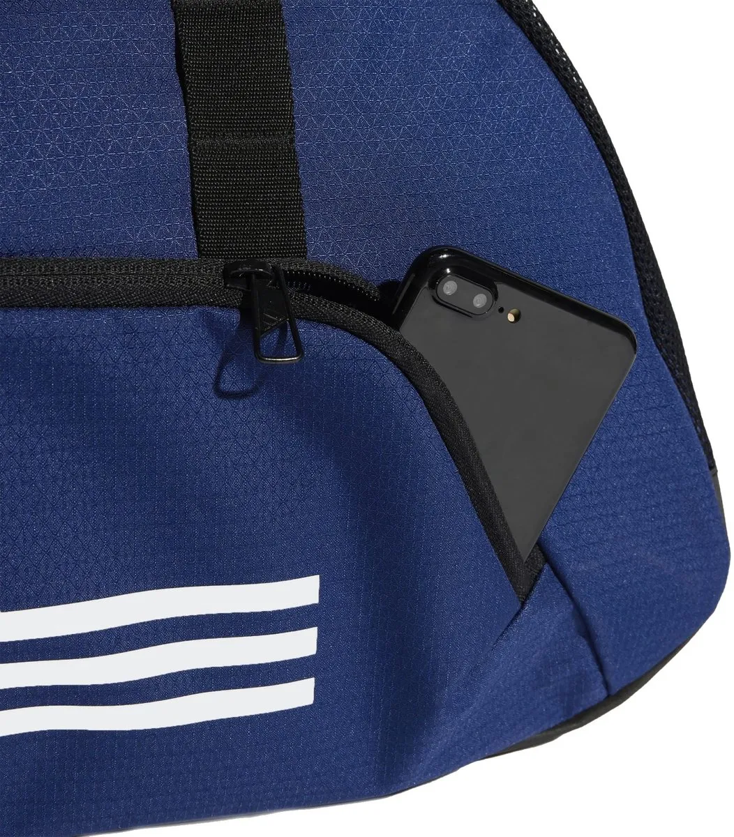 adidas Tiro Duffle 52 Sporttas 57cm M - Donkerblauw/Wit - afbeelding 6 van 6