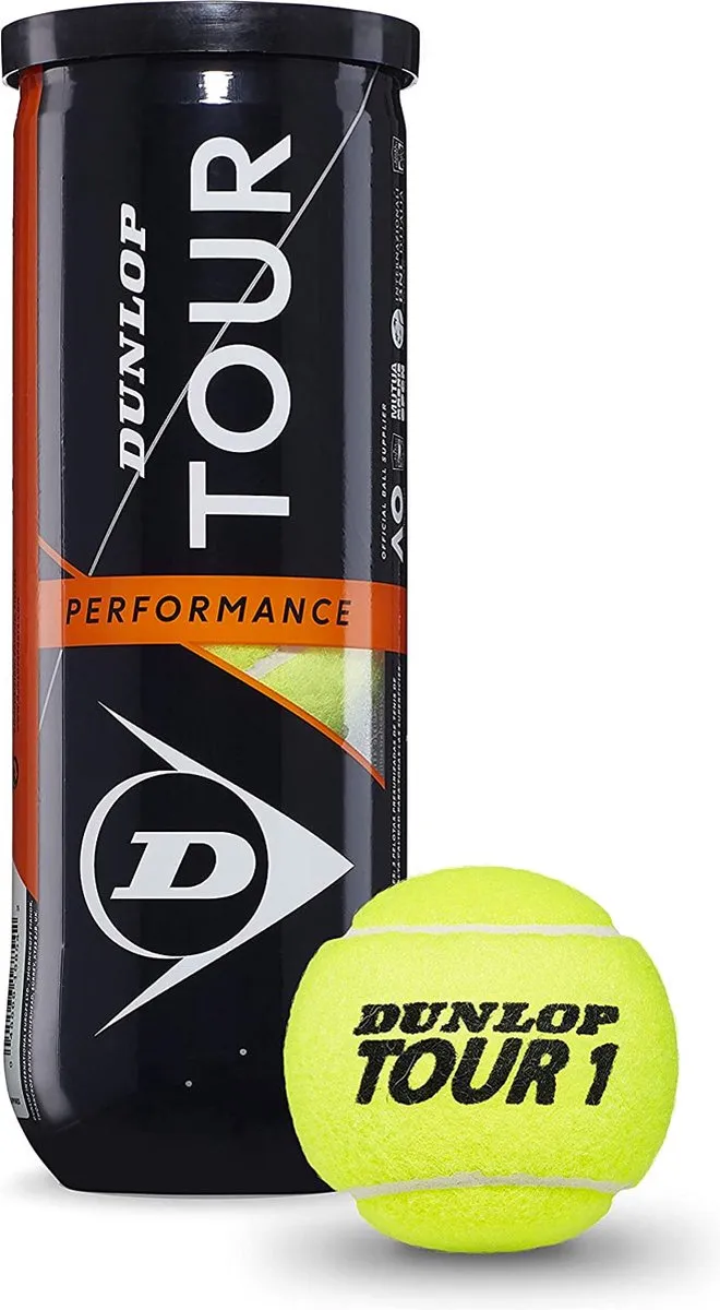 Dunlop Tour Performance Tennisballen