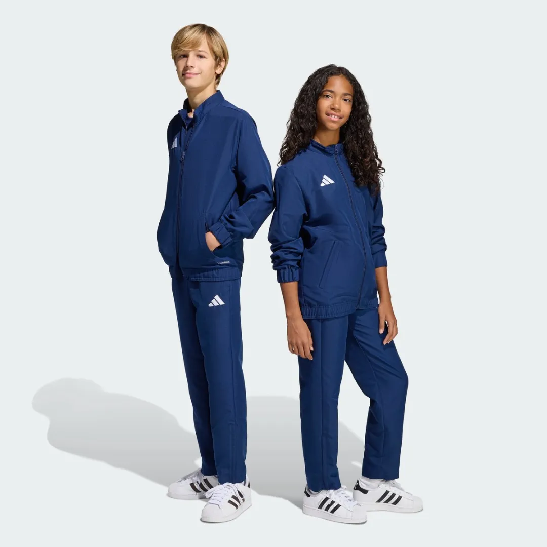 Adidas Performance Entrada26 Trainingsbroek Kids JZ9128 - 116 - Blauw - afbeelding 6 van 6