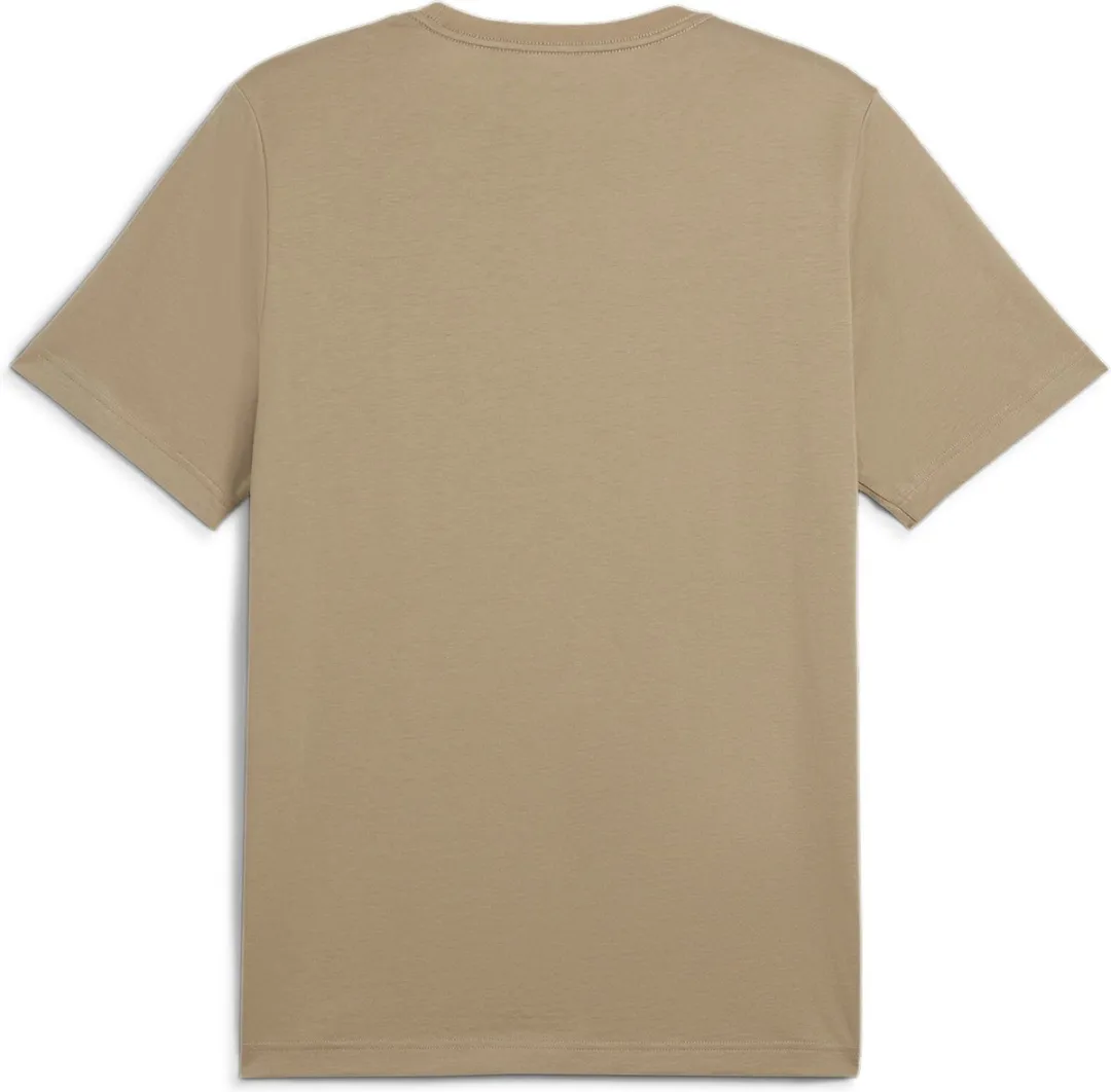 PUMA Ess Logo T-shirt - Korte mouwen - Beige