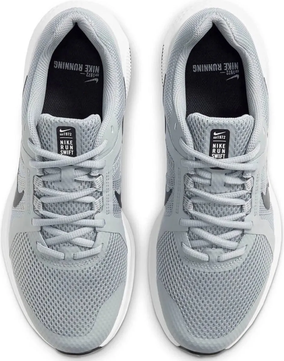 Nike Run Swift 2 Hardloopschoenen 44.5 - Grijs/Wit - afbeelding 2 van 6