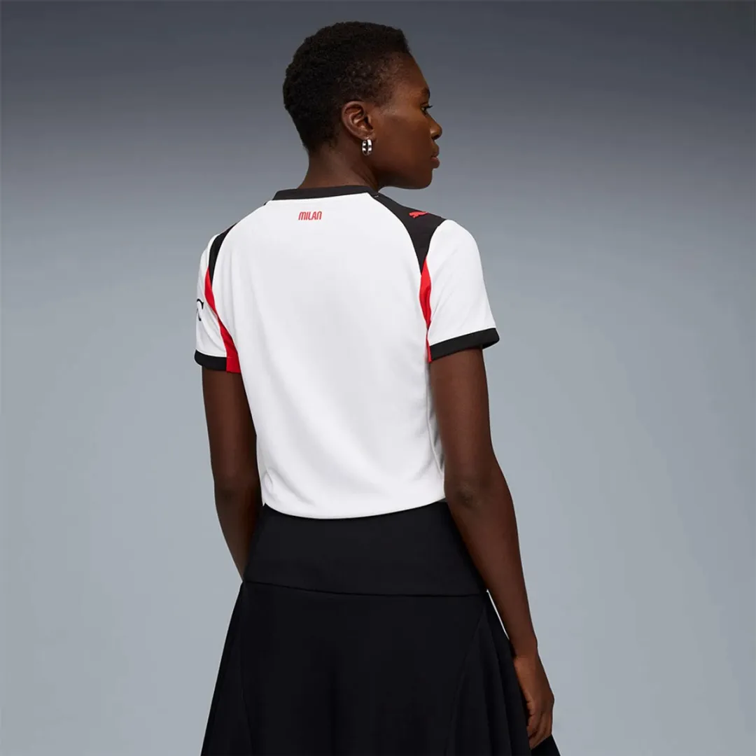 PUMA AC Milan 25/26 Replica Dames T-shirt Wit M