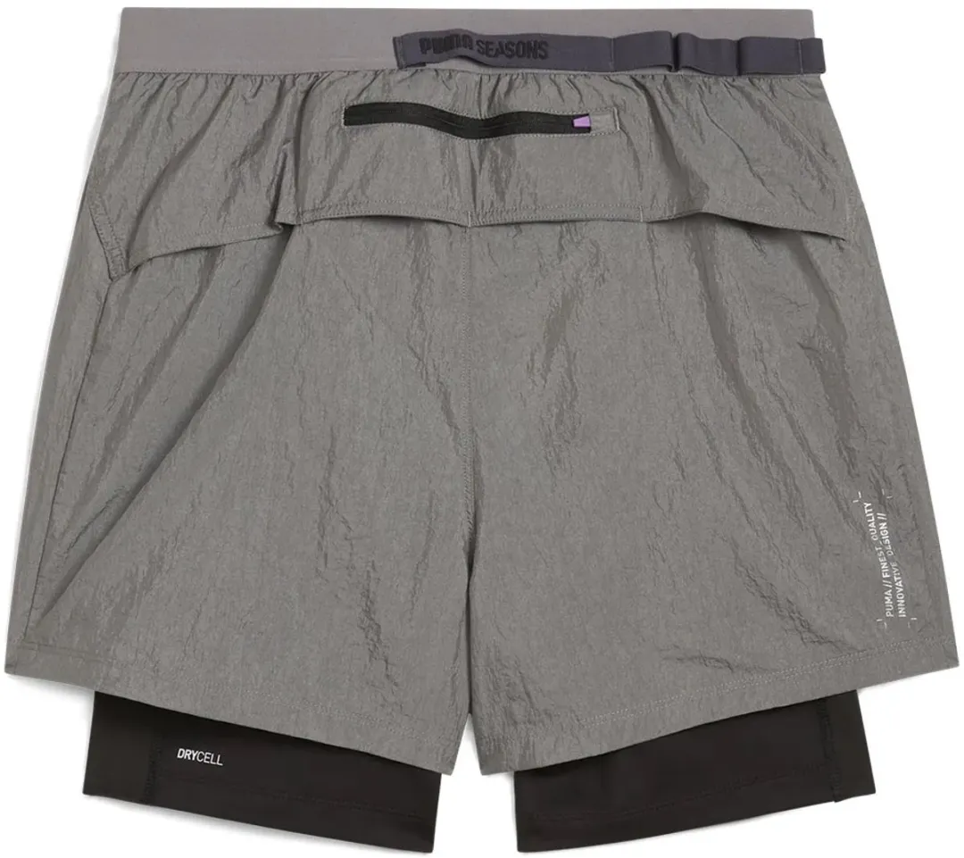PUMA Seasons Trail Running Korte Broek - Grijs XL