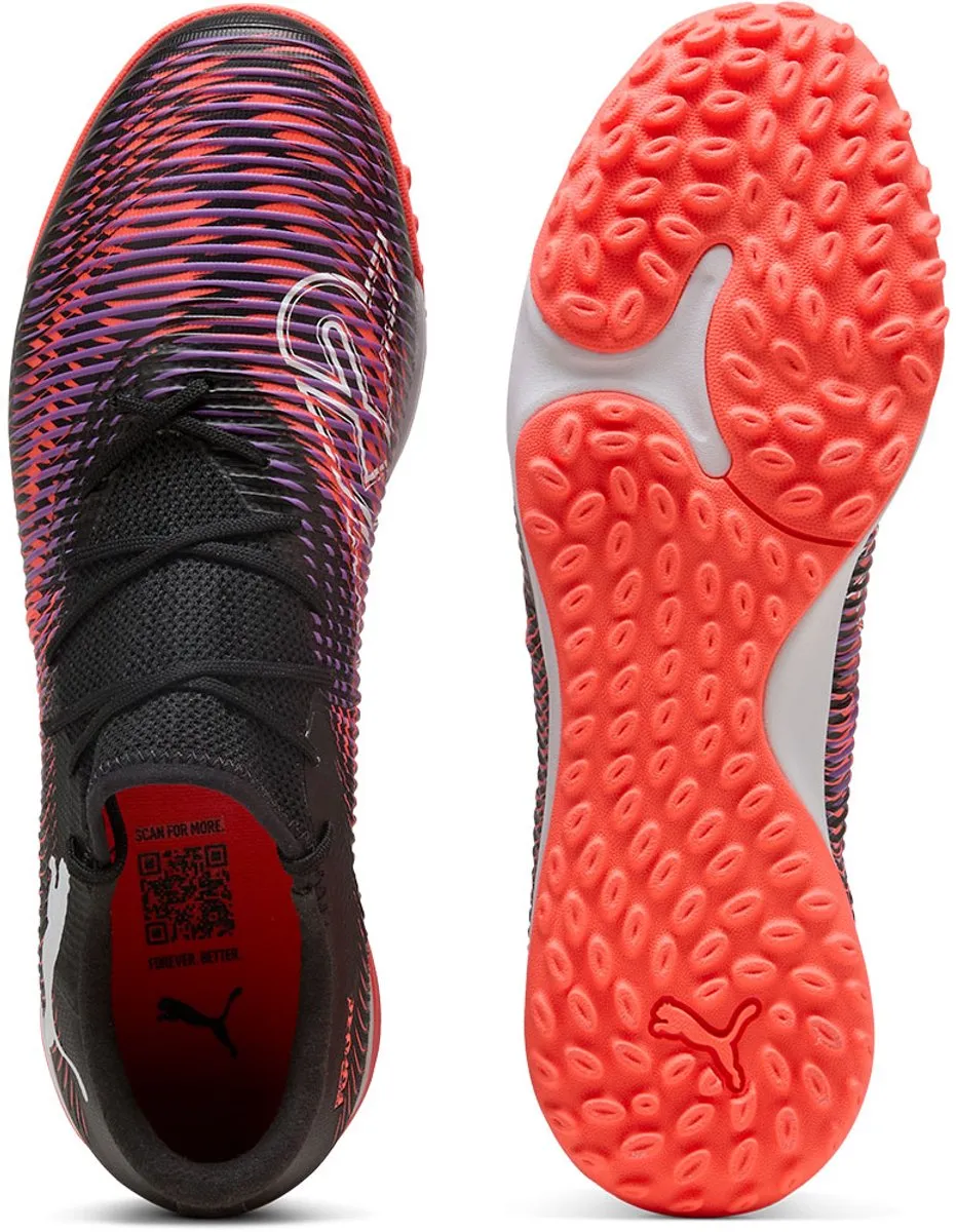 PUMA Future 8 Match Low TT Voetbalschoenen - Zwart