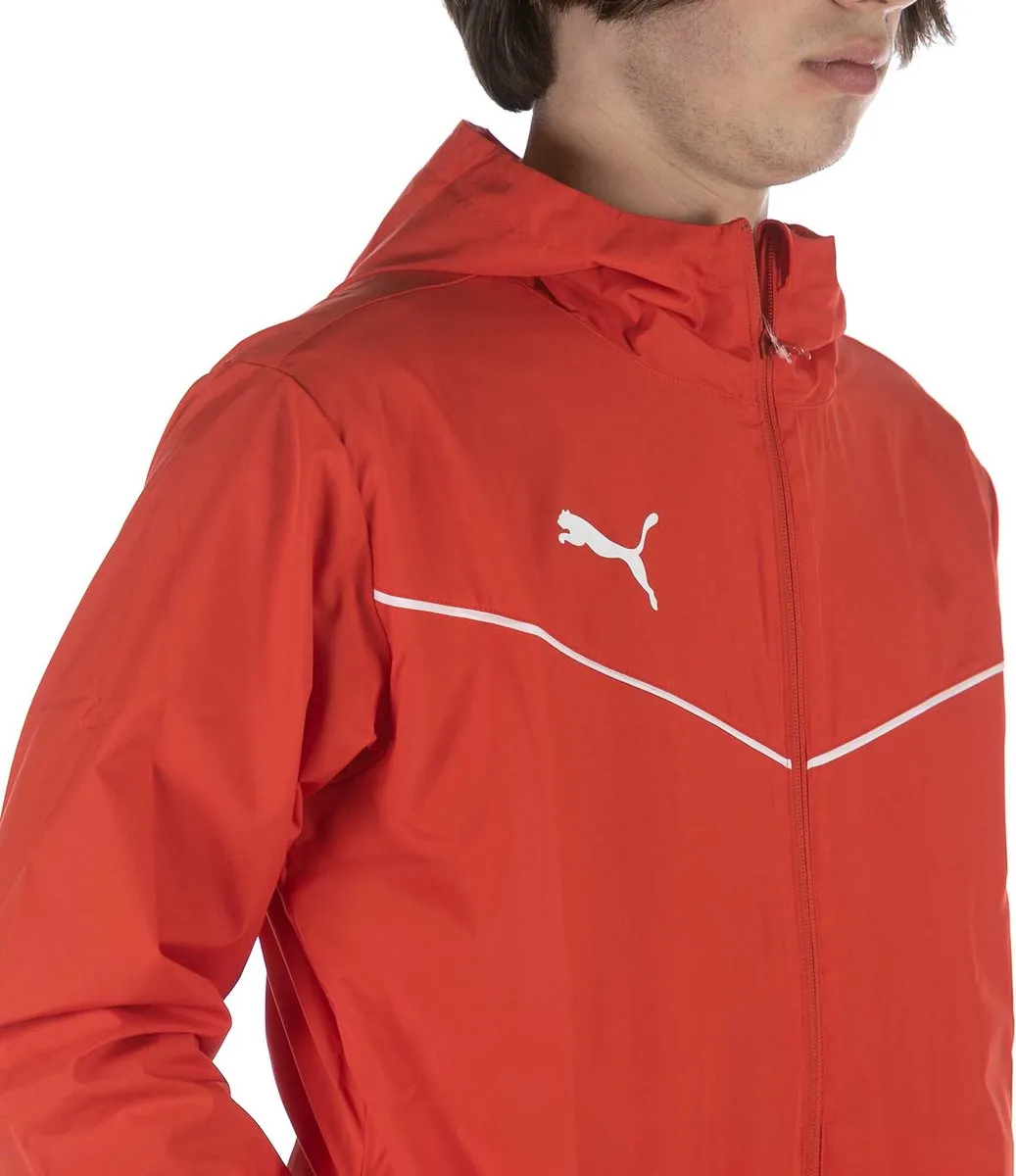 PUMA Teamrise Regenjas - M - Rood