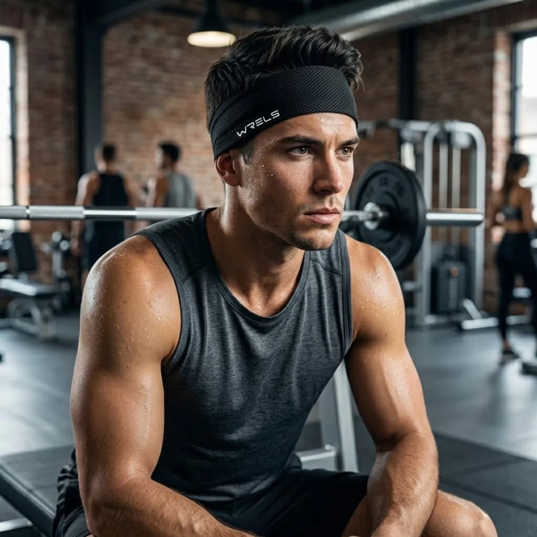 NuveX Sport Hoofdband - Zwart