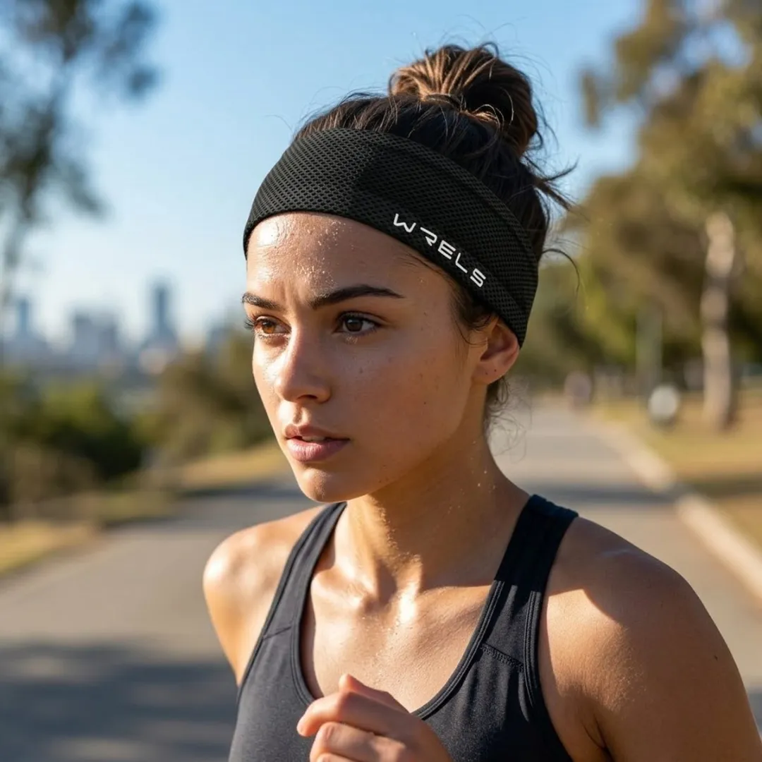 NuveX Sport Hoofdband - Zwart
