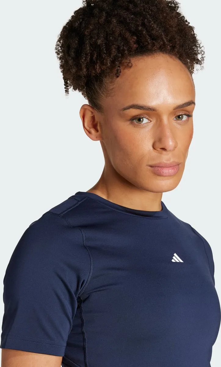Adidas Performance Techfit Training T-shirt IX3256 - Blauw