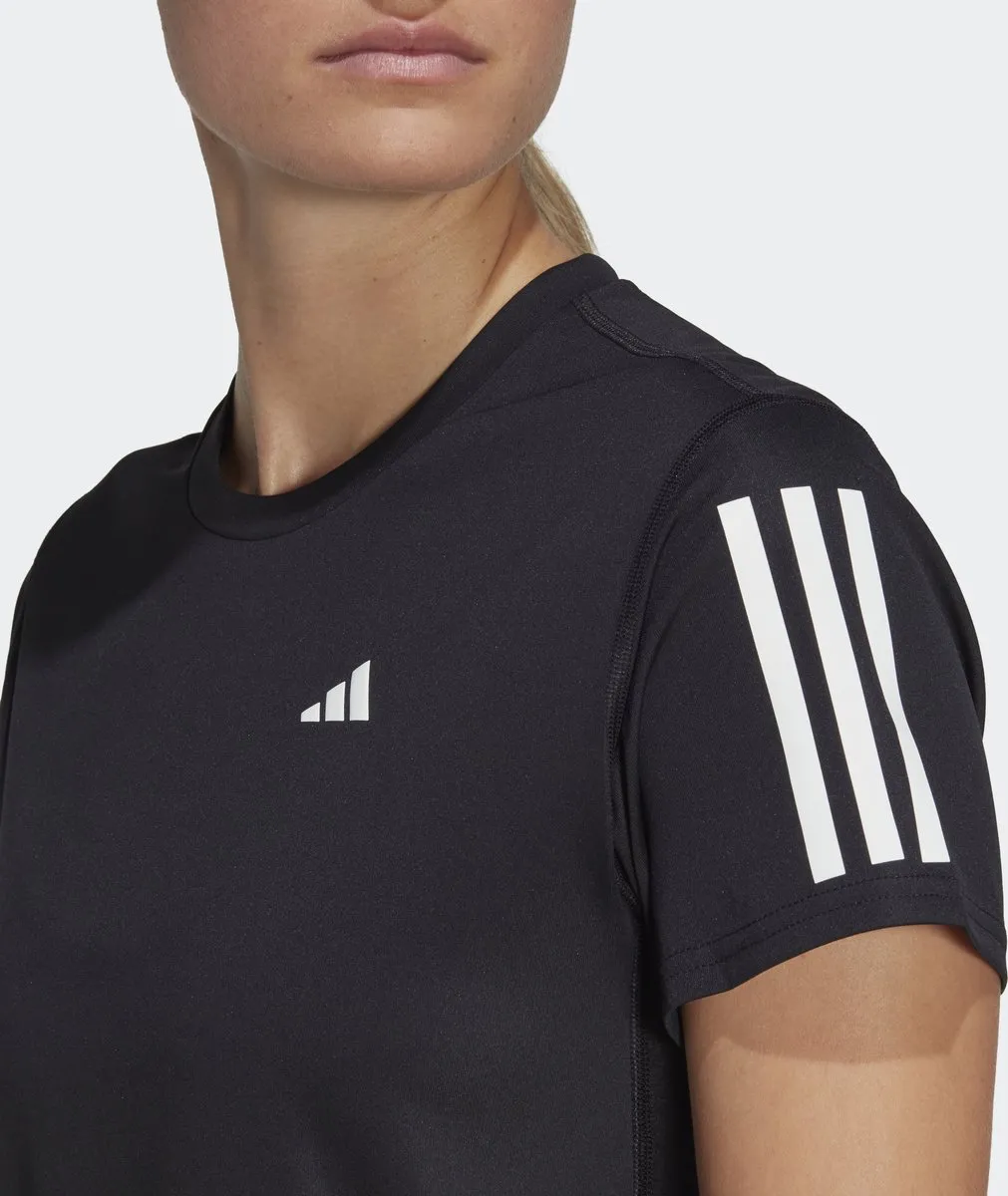 adidas Performance Own the Run T-shirt IC5188 - Zwart S