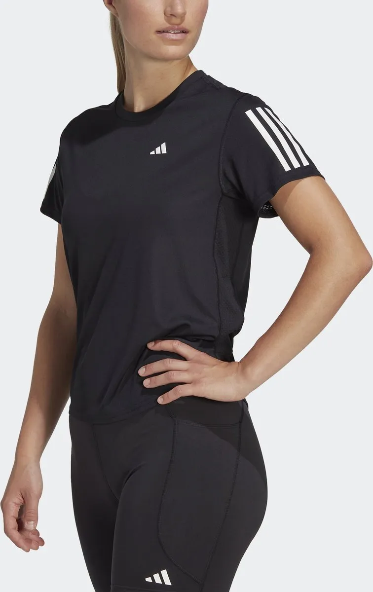 adidas Performance Own the Run T-shirt IC5188 - Zwart S