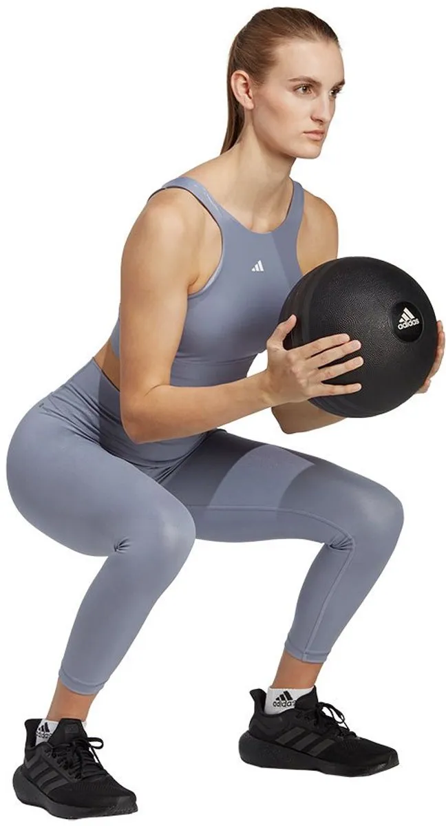 Adidas Opt Shine 7/8 Leggings - Paars M