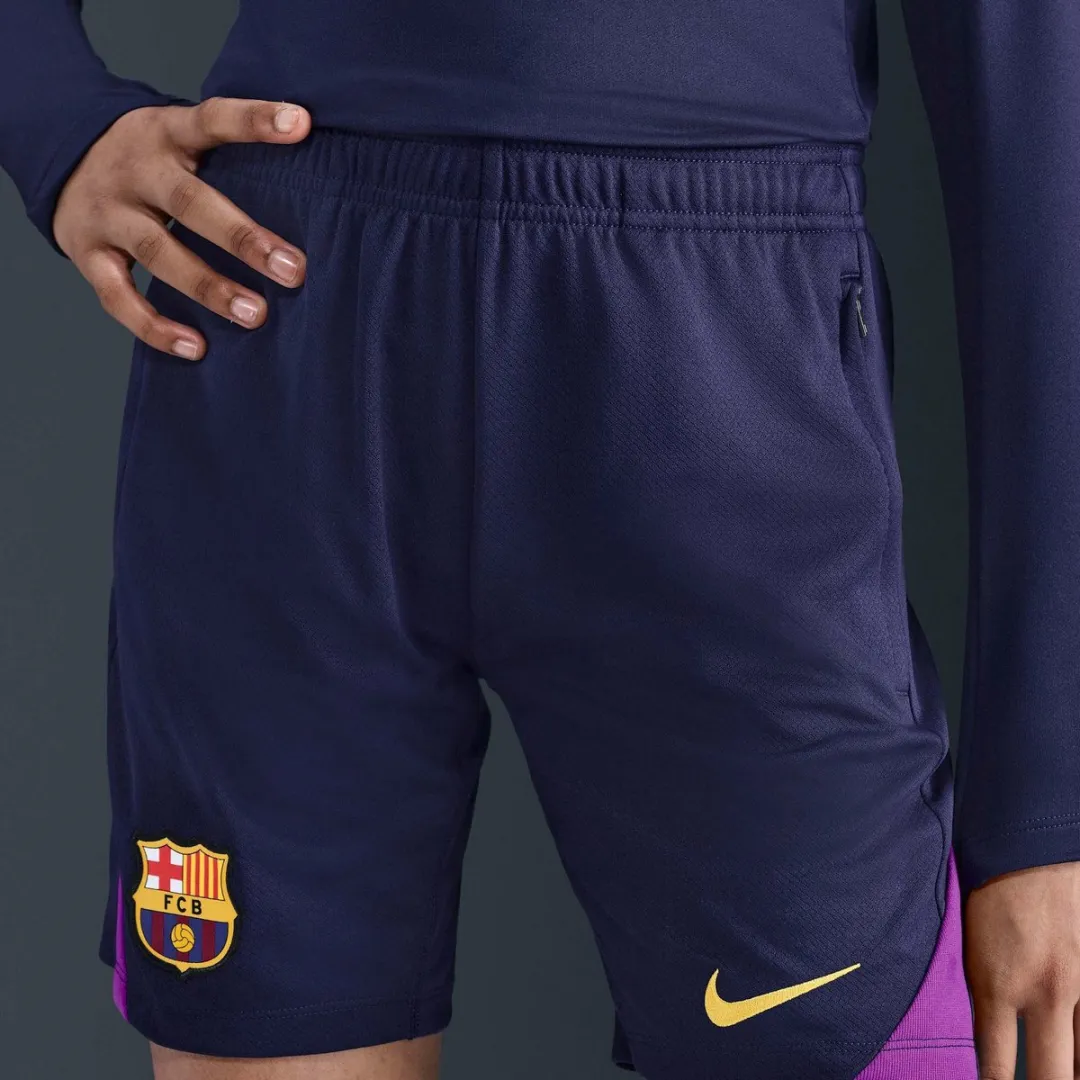 Nike FC Barcelona Dri-FIT Strike Short Junior HJ7877-594 - Maat 158 - Donkerpaars