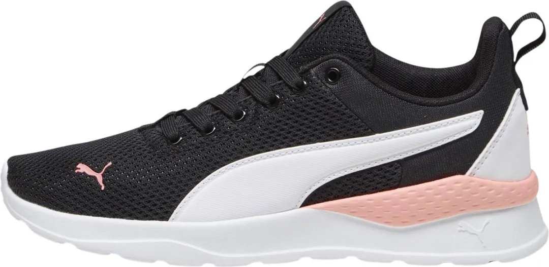 PUMA Anzarun Lite Sneakers Dames 40.5 - Zwart/Wit/Rosa