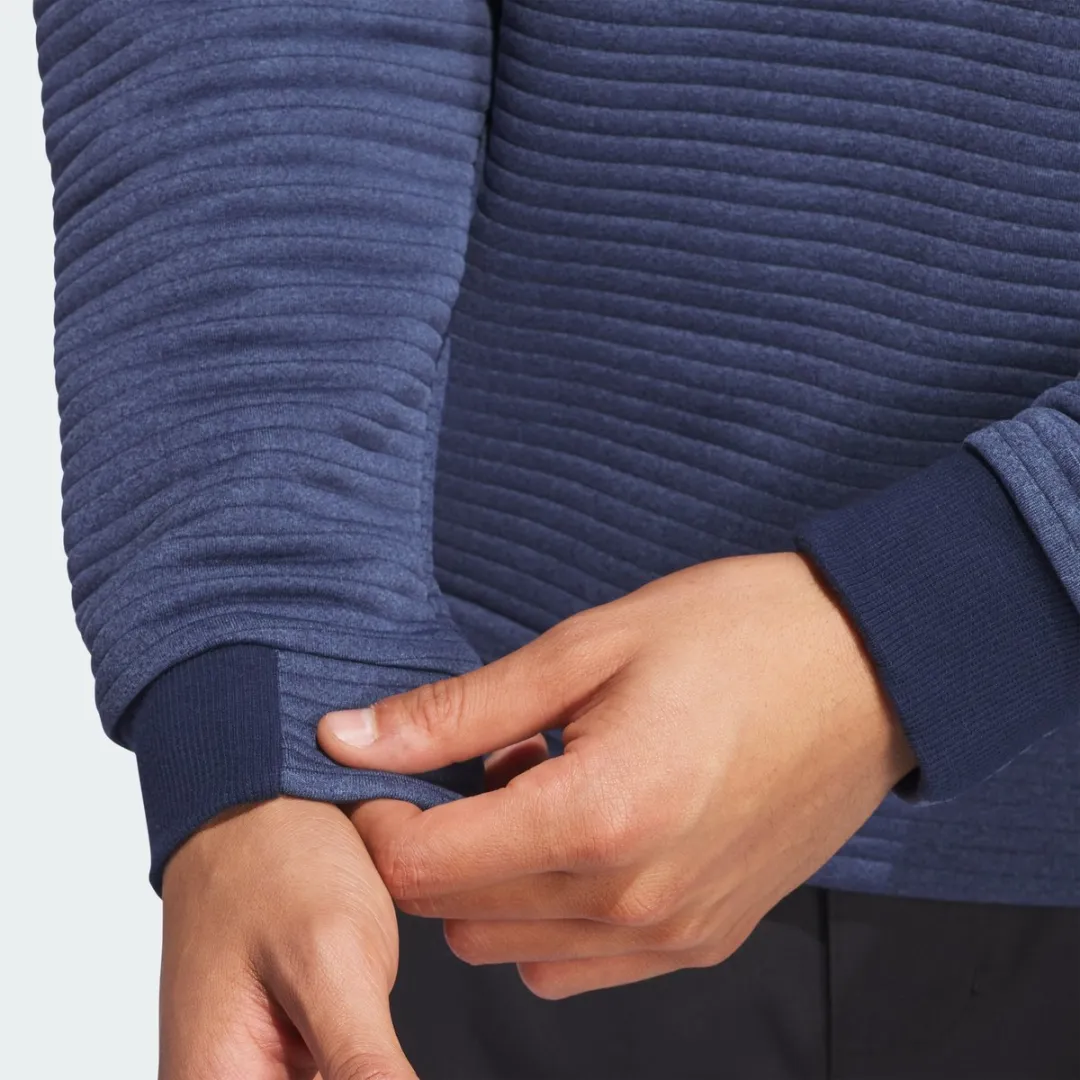 Adidas Performance Ultimate365 Dwr Textured Pullover - Blauw
