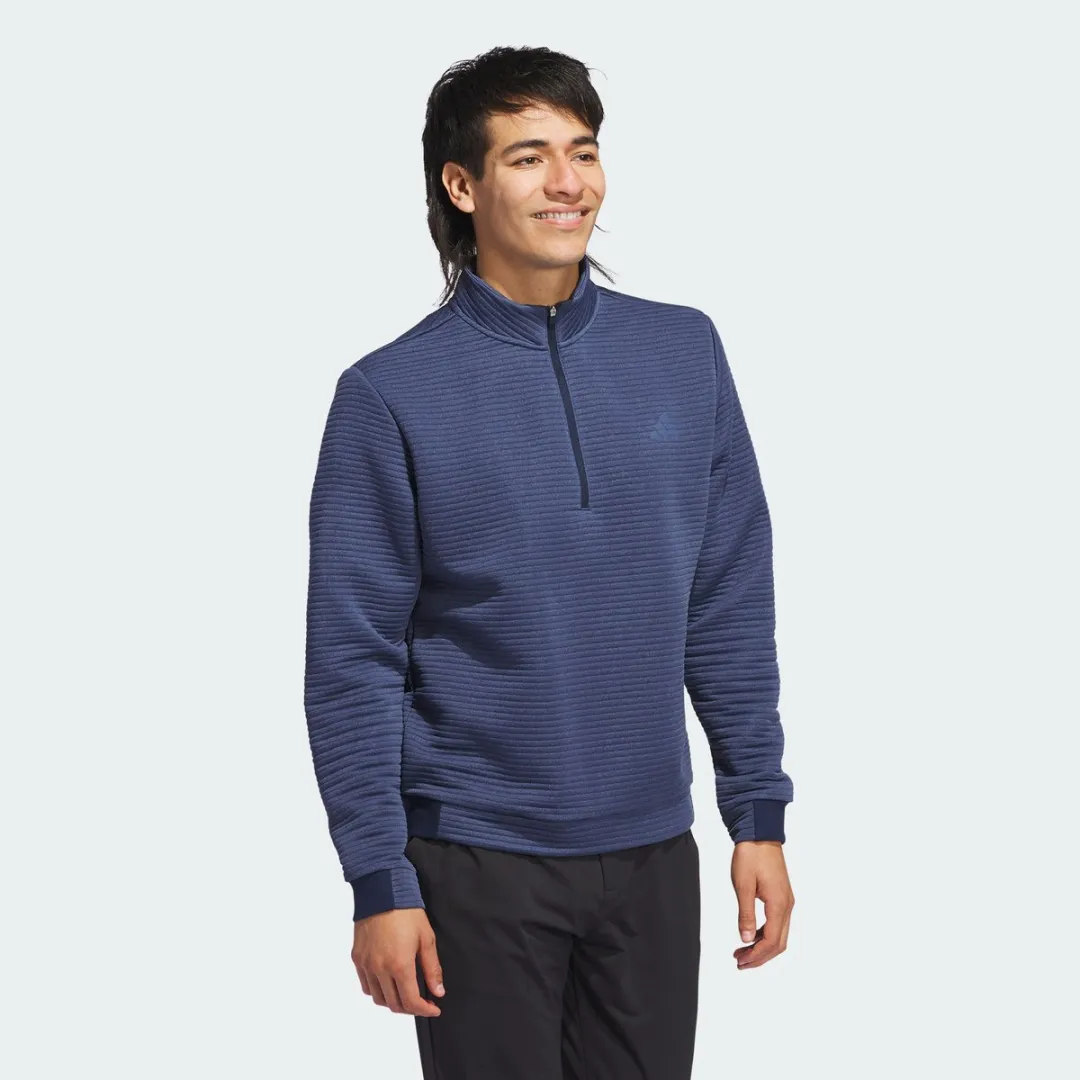 Adidas Performance Ultimate365 Dwr Textured Pullover - Blauw