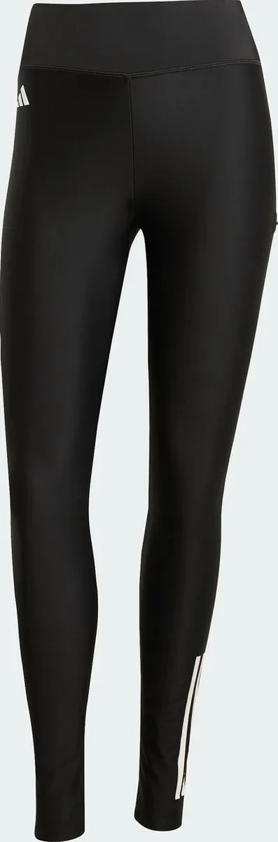 adidas Performance 3-Stripes Zwemlegging 32 - Zwart