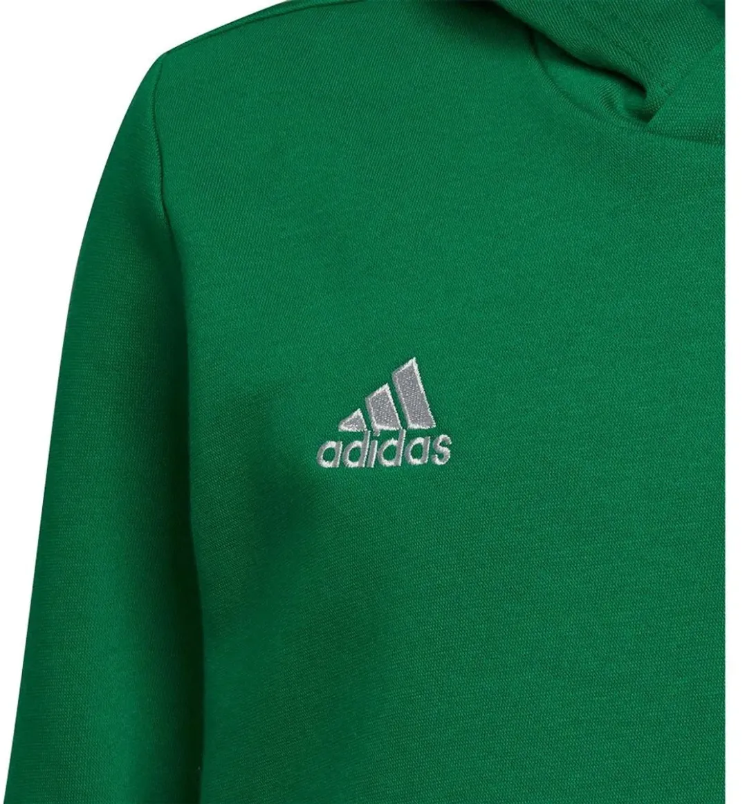 adidas Entrada 22 Hoodie Youth - 140 - Groen