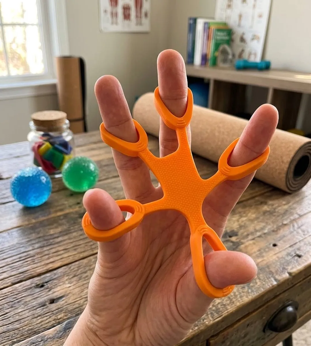 NUVEX Vingertrainer Set - 3 Stuks - Donkergrijs
