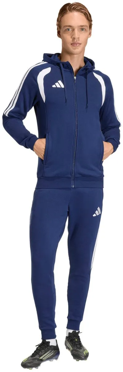 adidas Tiro 26 League Sweat Full Zip Hoodie - Heren L - Donkerblauw