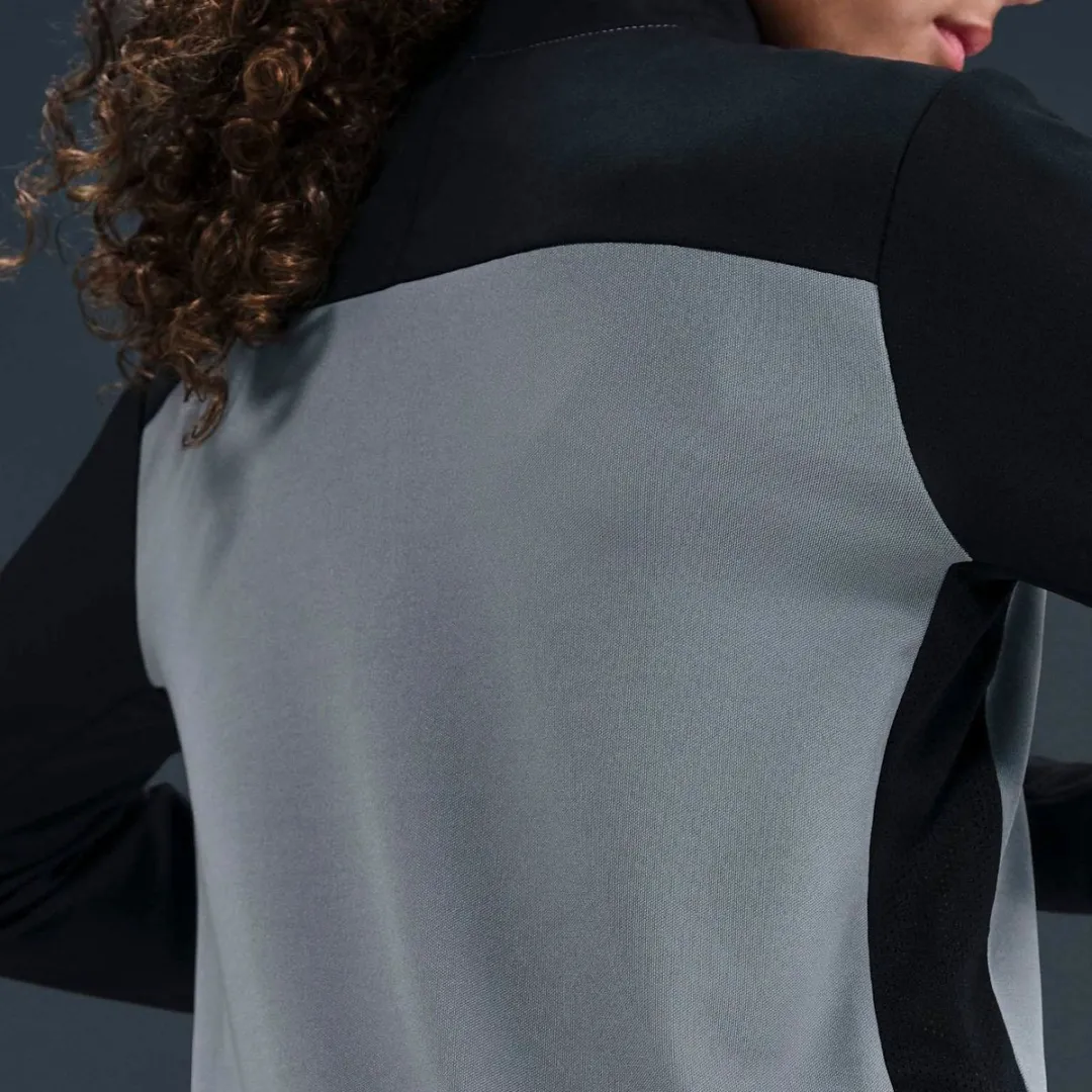 Nike Dri-FIT Academy 25 Trainingssweater Junior HJ3721-066 - Maat 140 - Grijs/Zwart/Rood